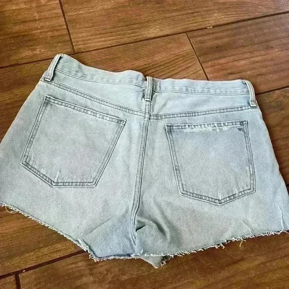 Madewell Relaxed Denim Shorts Light Wash Size 29 - Picture 4 of 4